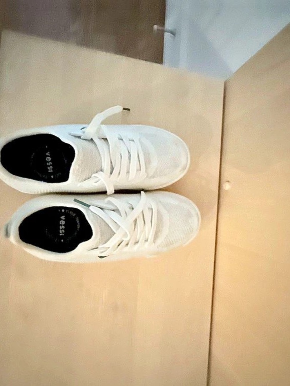 Vessi waterproof Weekend Sneaker - White US W7